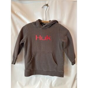 KIDS HUK'D UP‎ LOGO HOODIE, Size Youth XS